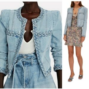 Veronica beard Arrowe Chambray denim jacket size 12